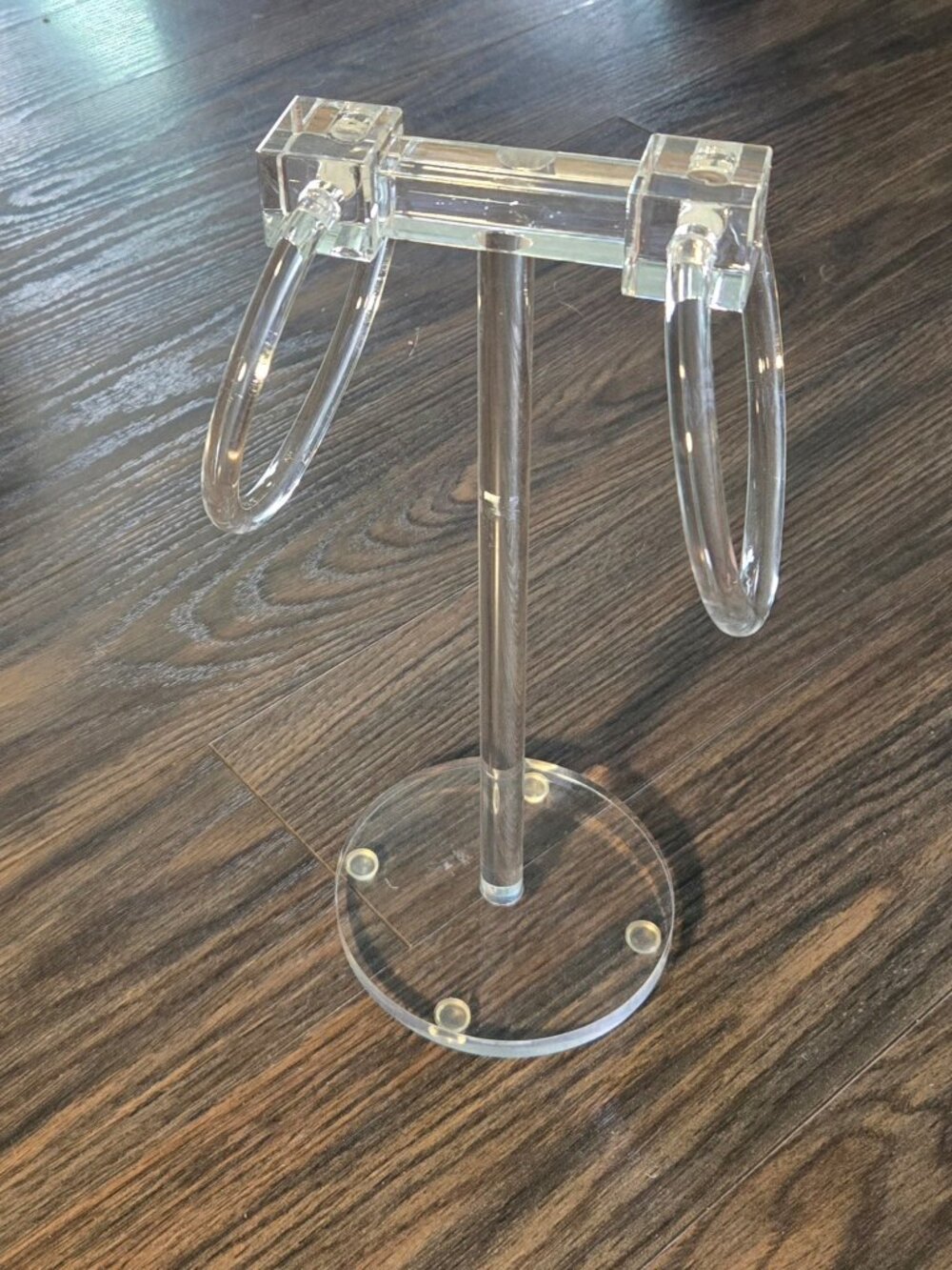 Contemporary Style Acrylic Towel or Jewelry Holder